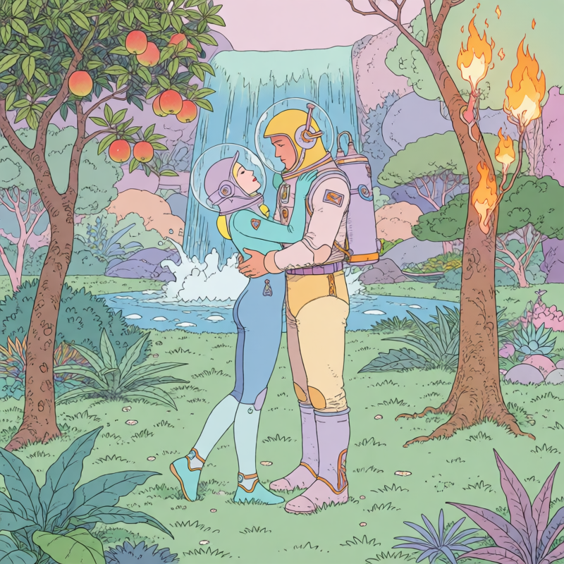THE LOVERS artwork
